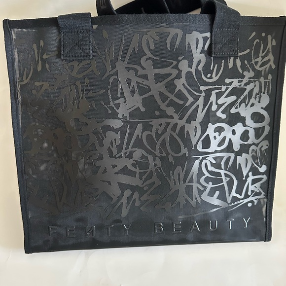 Fenty Beauty Black Mesh Tote - Picture 8 of 8